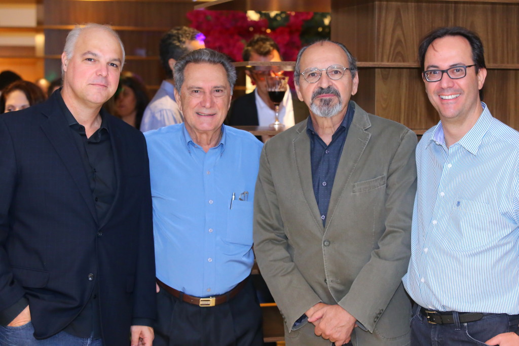 Marcio Nogueira, Pedro Tasso, Ricardo Calderine e José Reinaldo