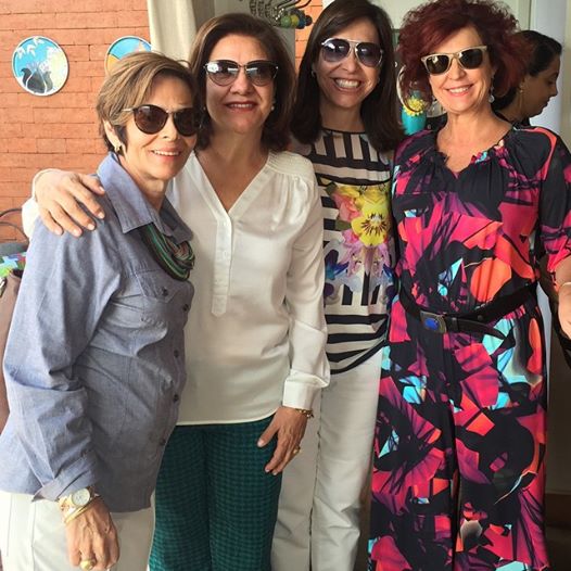Beth Nicoletti, Dora Pedigone, Eliane Sanches Querino e Flávia Lancha Oliveira
