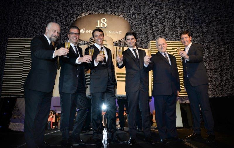 Carlos Mangold, Diego Berná, Juan Eduardo García, Esteban Rigo-Righi, Joaquín Ramírez y Álvaro Elola