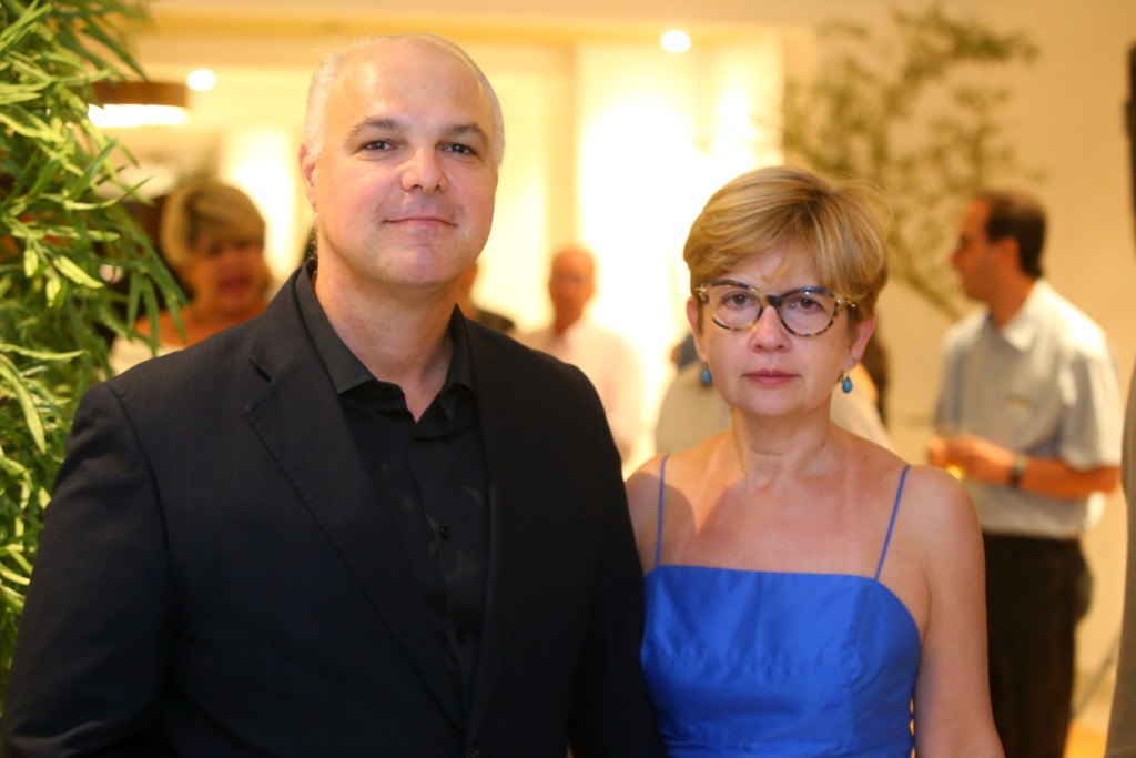 Márcio Nogueira, presidente da Chemin Incorporadora, e sua mulher Elisa Nogueira